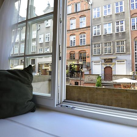 Mariacka Parter W Centrum Historycznego Gdanska Bagian luar foto